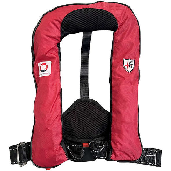 Salvagente Autogonfiabile Skipper 150N con Sottocoscia - Automatico e Manuale