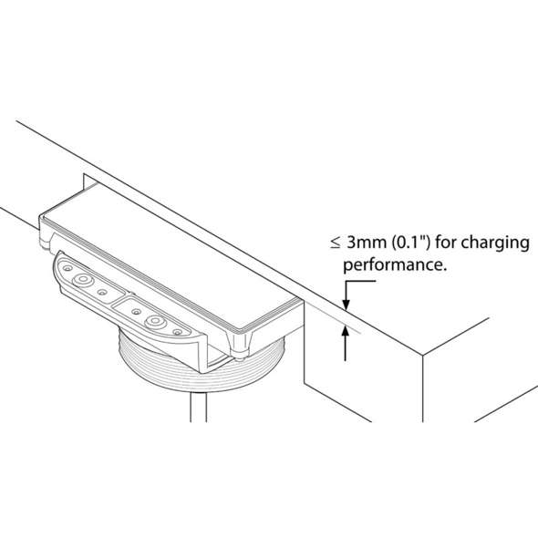 Scanstrut Caricabatterie Wireless ROKK HIDDEN - 15W