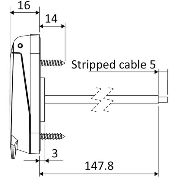Scanstrut Connettore pannello solare XT60 VENTURA