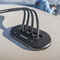 Scanstrut Premistoppa alluminio nero Low Profile Ø 2/8 mm