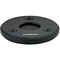 Scanstrut Premistoppa alluminio nero Low Profile Ø 9/14 mm foro 30 mm