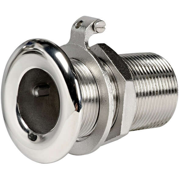 Scarico a Mare Inox con anello di massa - 2"