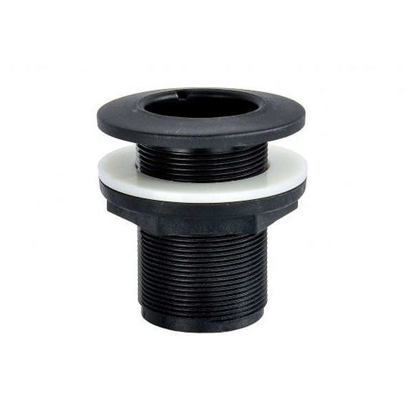 Scarico Trudesign in nylon Nero 1"1/4