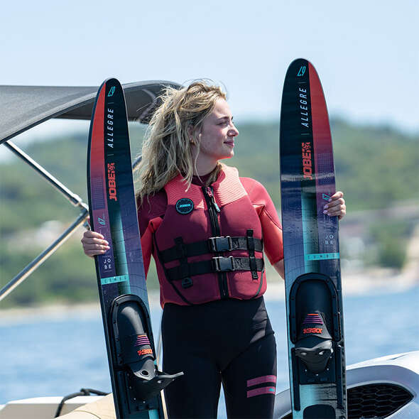 Sci nautico Jobe Allegre Combo 67" - Rosso