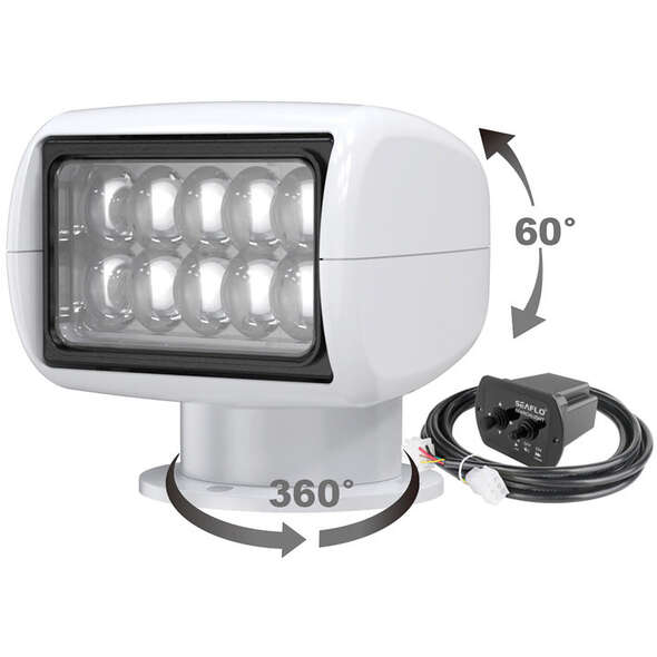 Seaflo Faro 10 Led con comando distanza - 30W  12/24V