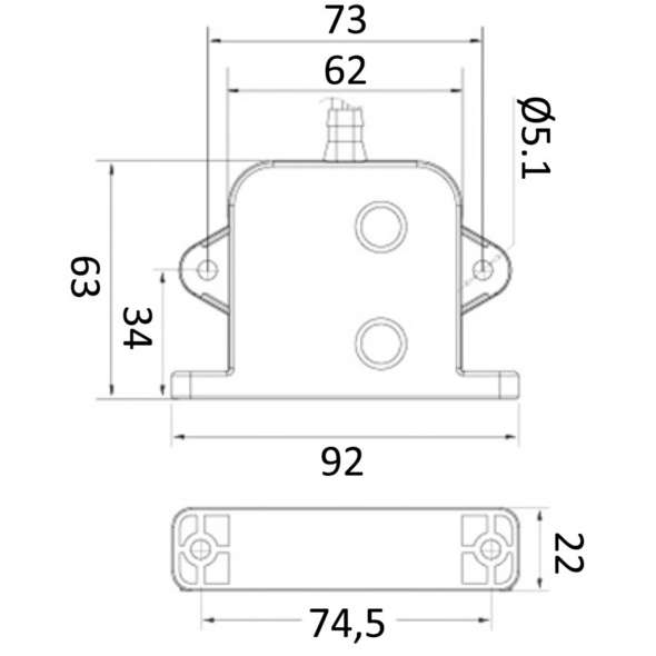 Seaflo Interruttore elettronico automatico per pompe di sentina