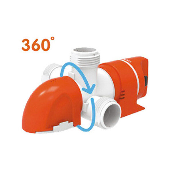 Seaflo Pompa Basso Profilo Automatica 1100 Gph - 12V