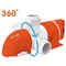 Seaflo Pompa Basso Profilo Automatica 1100 Gph - 12V