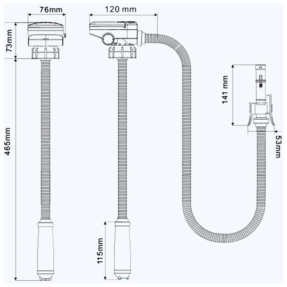 Seaflo Pompa Travaso Liquidi a Batteria AA
