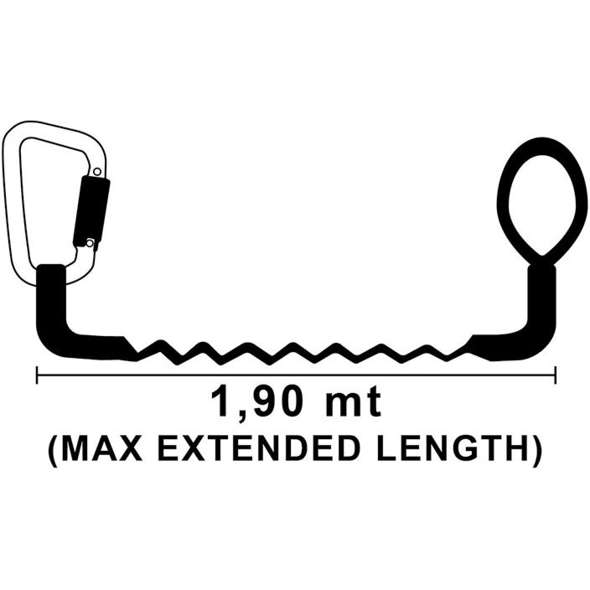 Segura Cordone ombelicale 1 moschettone elastico