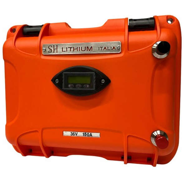 SH Lithium Batteria litio NMC box impermeabile - 36 V 150 A