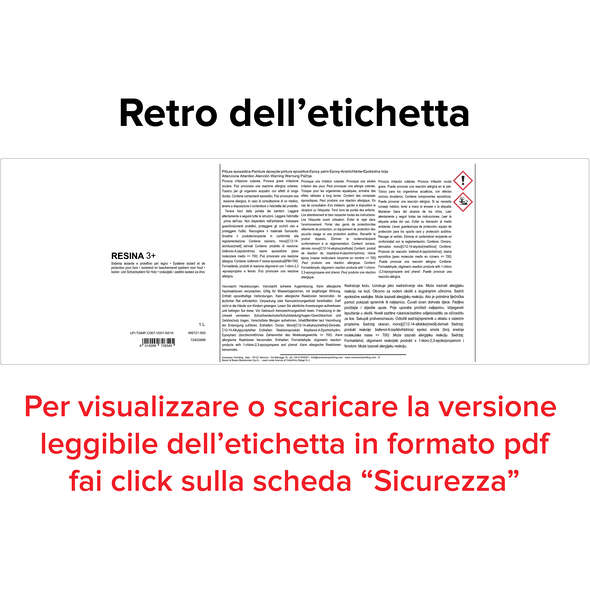 Sistema Epossidico Veneziani Wood Line Resina 3+ A+B lt 1,5