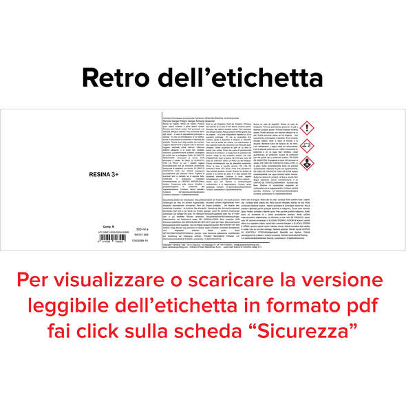 Sistema Epossidico Veneziani Wood Line Resina 3+ A+B lt 1,5