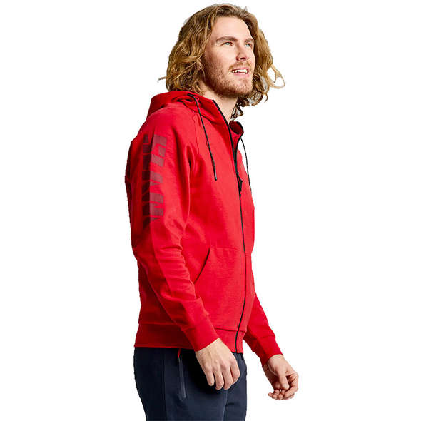 Slam Felpa con logo - Rosso