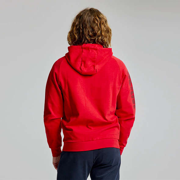 Slam Felpa con logo - Rosso