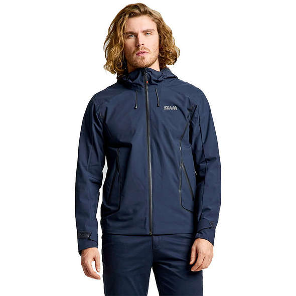 Slam Giacca con cappuccio Active - Navy