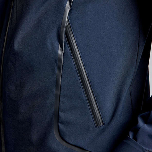 Slam Giacca con cappuccio Active - Navy
