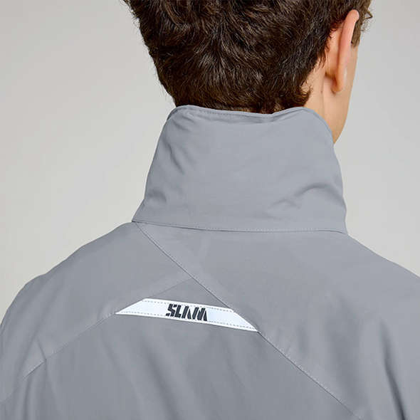 Slam Giacca con cappuccio Crew 2.0 - Alluminio
