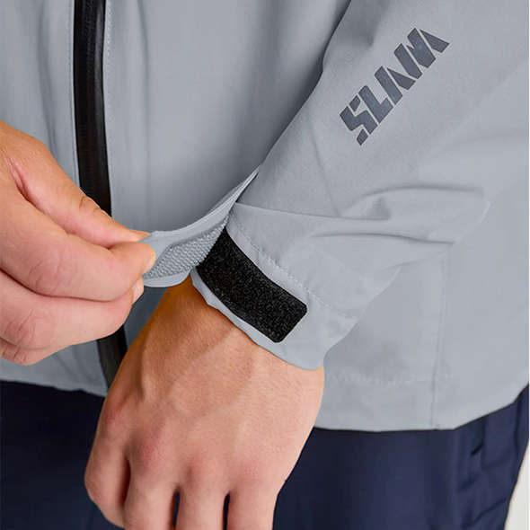 Slam Giacca con cappuccio Crew 2.0 - Alluminio