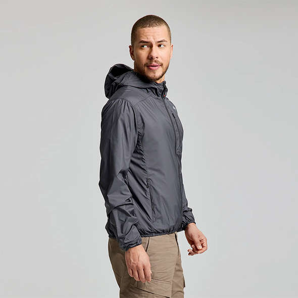 Slam Giacca impermeabile leggera Active - Titanio