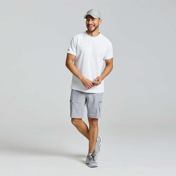 Slam Pantaloncini cargo tecnici - Alluminio