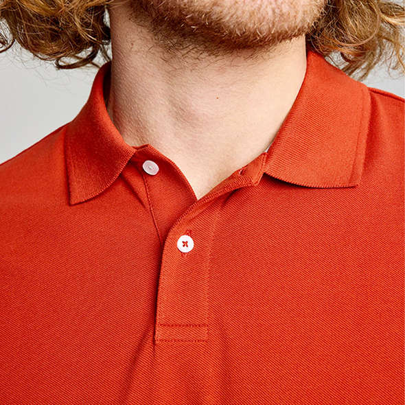 Slam Polo Deck ss - Arancione
