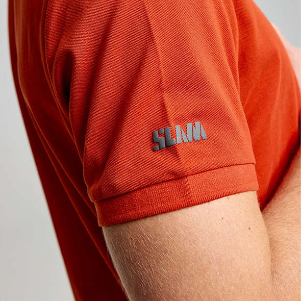 Slam Polo Deck ss - Arancione