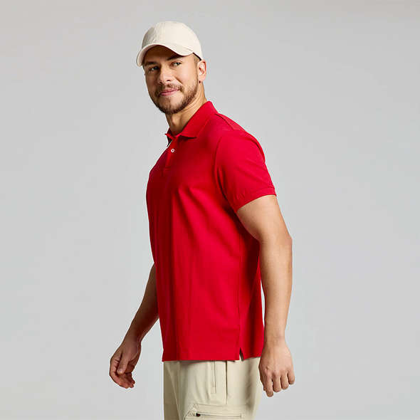 Slam Polo Deck ss - Rosso