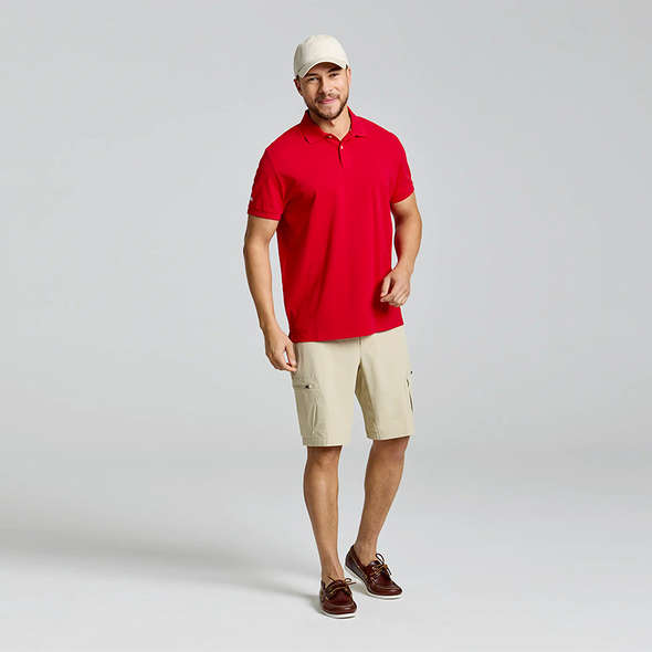 Slam Polo Deck ss - Rosso