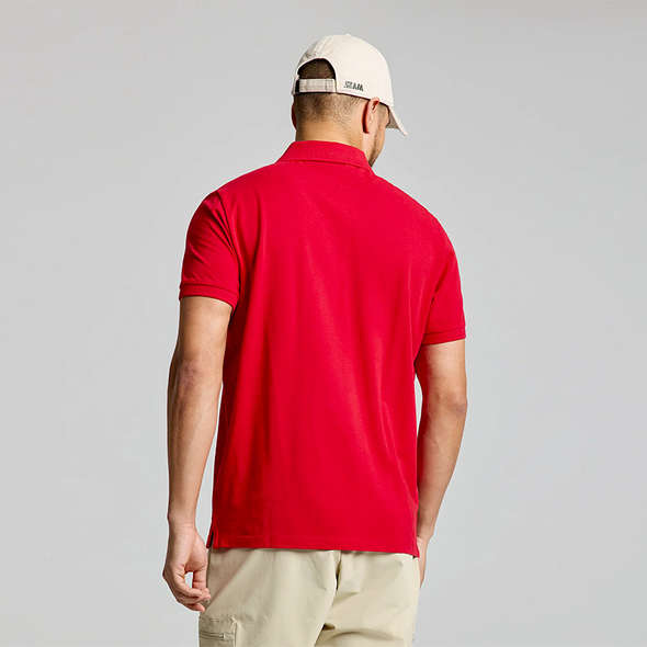 Slam Polo Deck ss - Rosso
