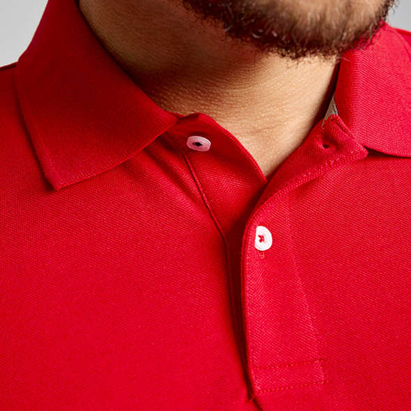 Slam Polo Deck ss - Rosso