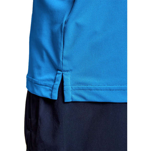 Slam Polo elasticizzata tecnica Evo ss - Azzurro