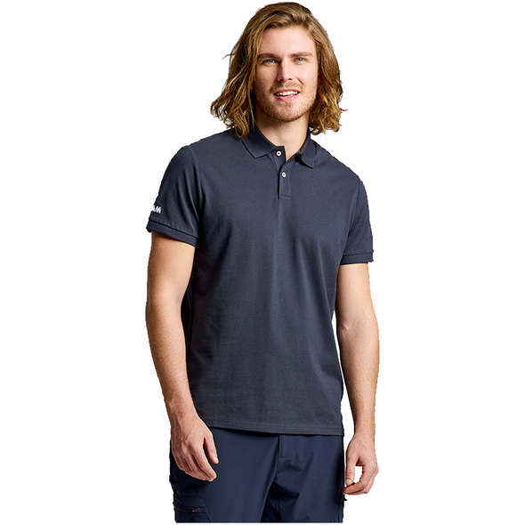 Slam Polo elasticizzata tecnica Evo ss - Navy