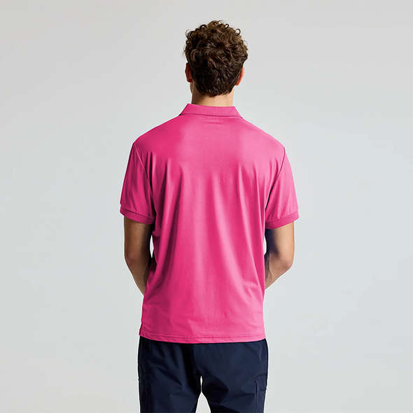 Slam Polo elasticizzata tecnica Evo ss - Rosa
