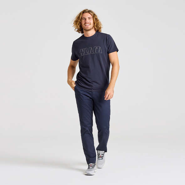 Slam T-shirt logo - Navy