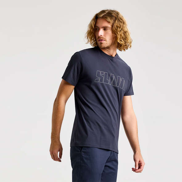 Slam T-shirt logo - Navy