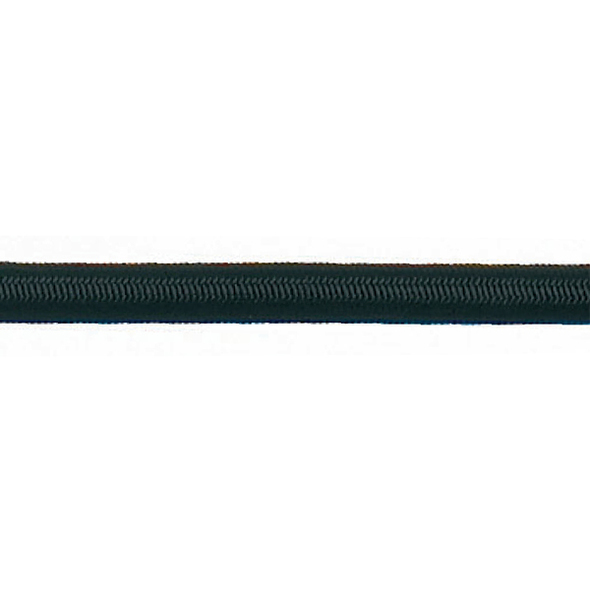 Spezzone Cima elastica nera 4 mm. X 32 mt.