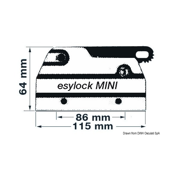 Stopper Easylock Mini Quadruplo