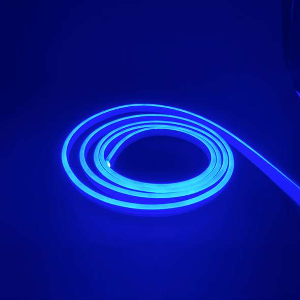 Striscia luminosa LED flessibile 5 mt 12V blu