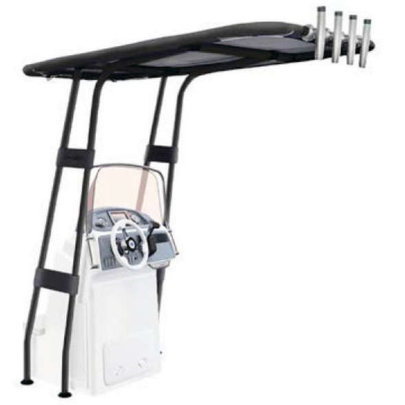 T-Top professionale in alluminio 2000x1400 - Nero