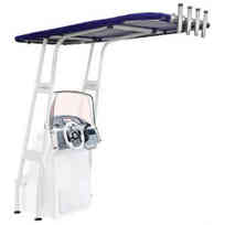T-Top professionale in alluminio 2000x1600 - Bianco