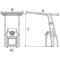 T-Top professionale in alluminio 2000x1600 - Bianco