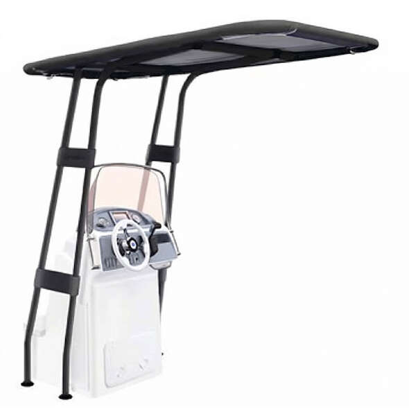 T-Top professionale in alluminio 2000x1600 - Nero