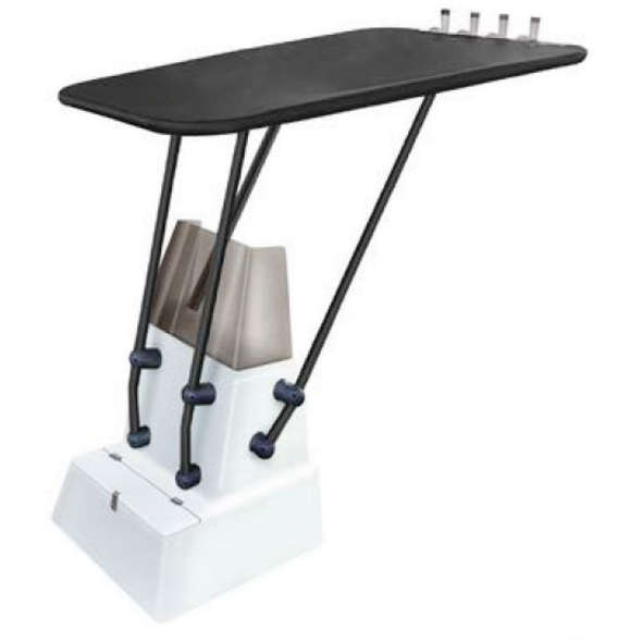 T-Top professionale in alluminio Heavy Duty - Nero