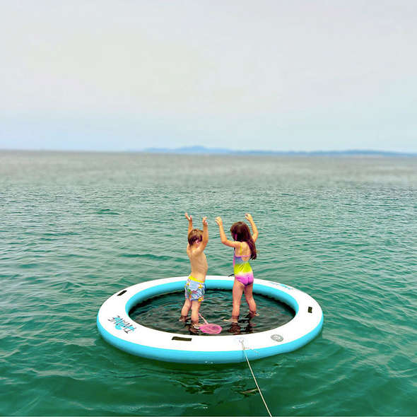 T-wave Piattaforma-Piscina gonfiabile