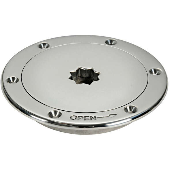 Tappo ispezione Inox 105 mm.