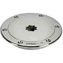 Tappo ispezione Inox 105 mm.