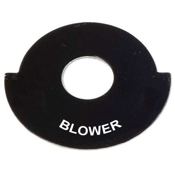Targhetta interruttore - BLOWER