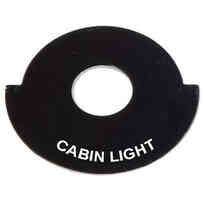 Targhetta interruttore - CABIN LIGHT