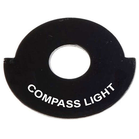 Targhetta interruttore - COMPASS LIGHT